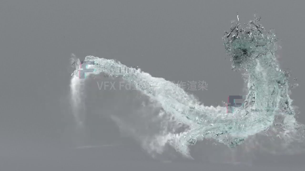Houdini20.5 makes water solution hip