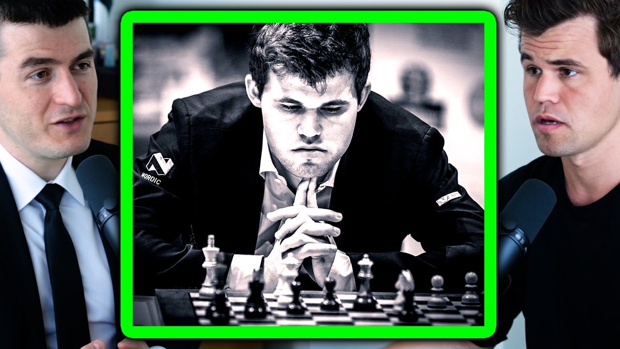 Magnus Carlsen's chess training routine | Lex Fridman Podcast Clips