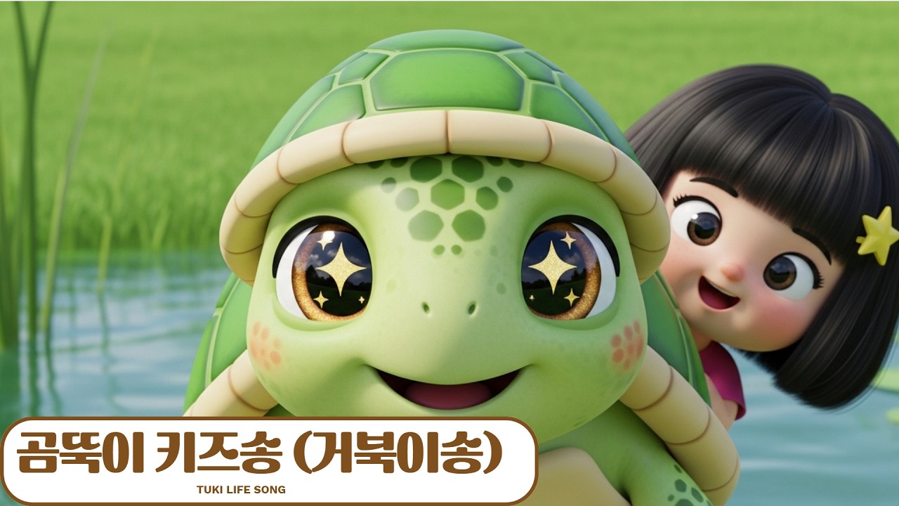 거북이 동요 🐢 엉금엉금 느릿느릿! | 귀여운 거북이송 | 동물송 키즈송 인기동요