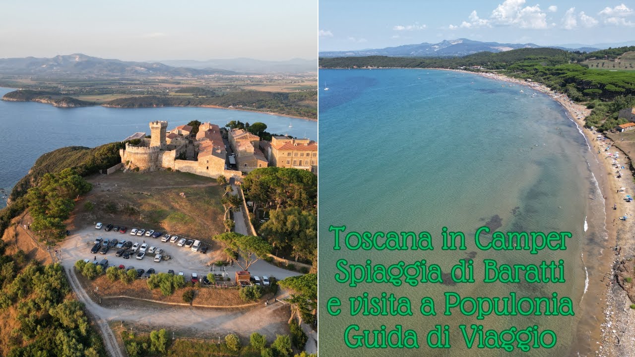 Toscana in Camper - Golfo di Baratti e visita a Populonia