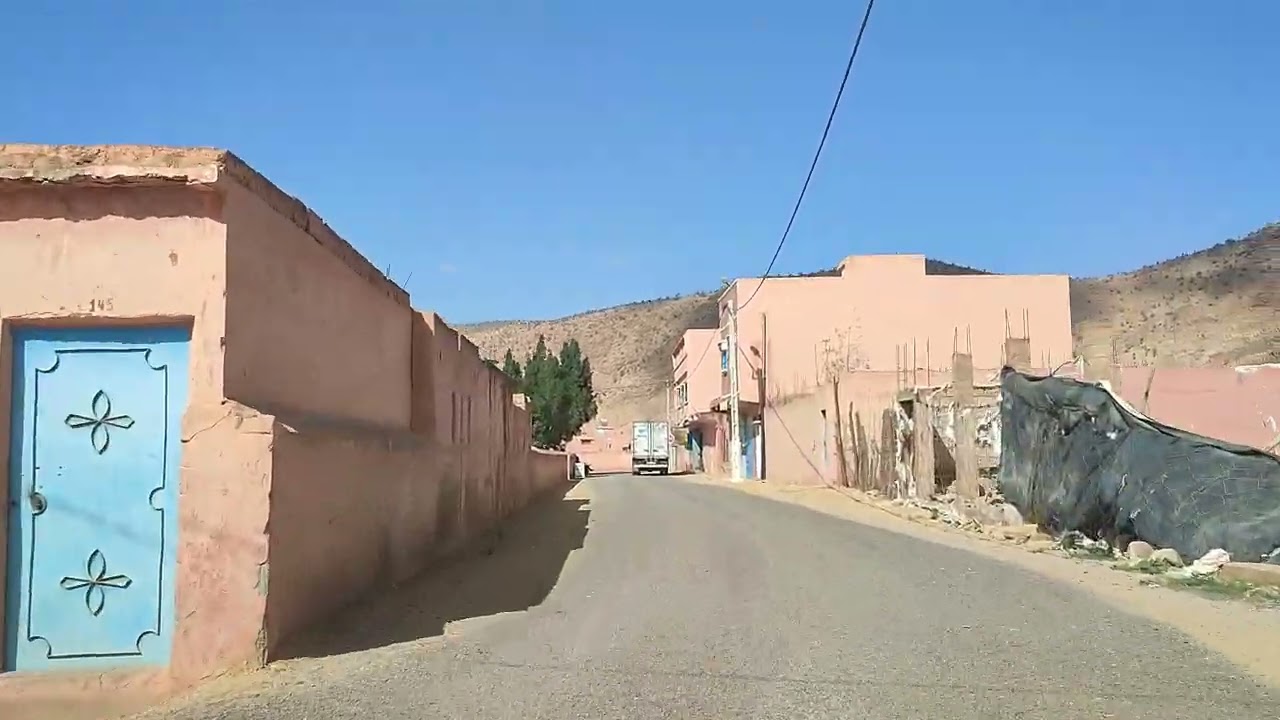 De Anzi vers Ain Boutboukalte et à travers Arbeaa Ait Ahmed le 22/02/2022