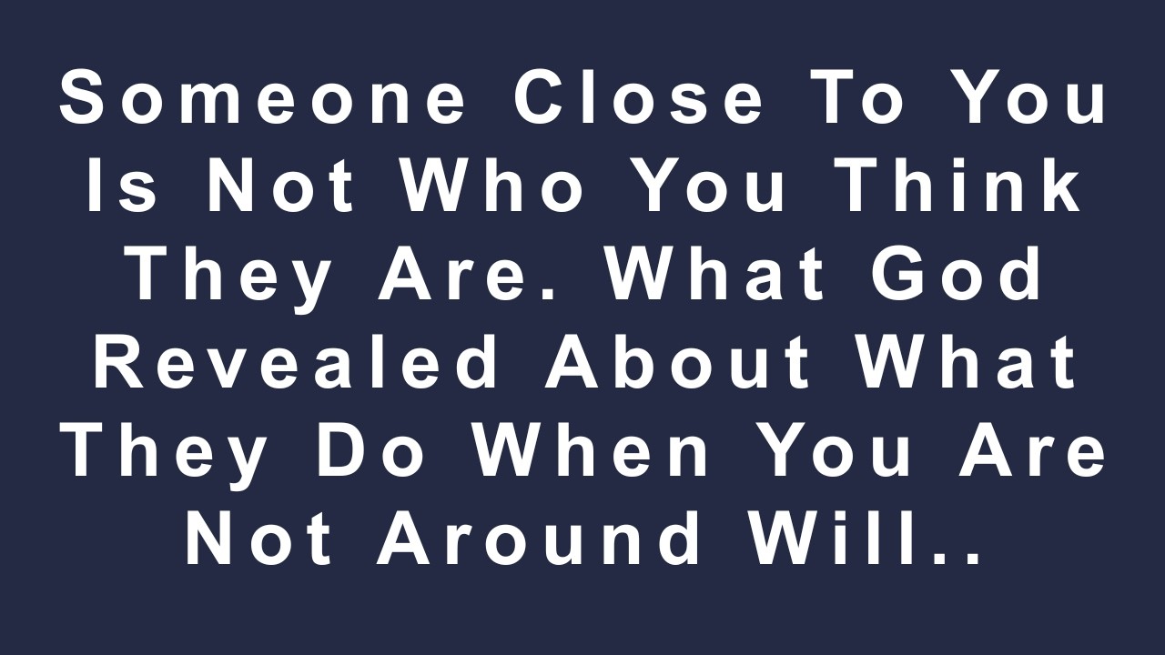 📖 Today God Message || Someone Close To You Is Not Who You Think They Are..... || #god #godmessage