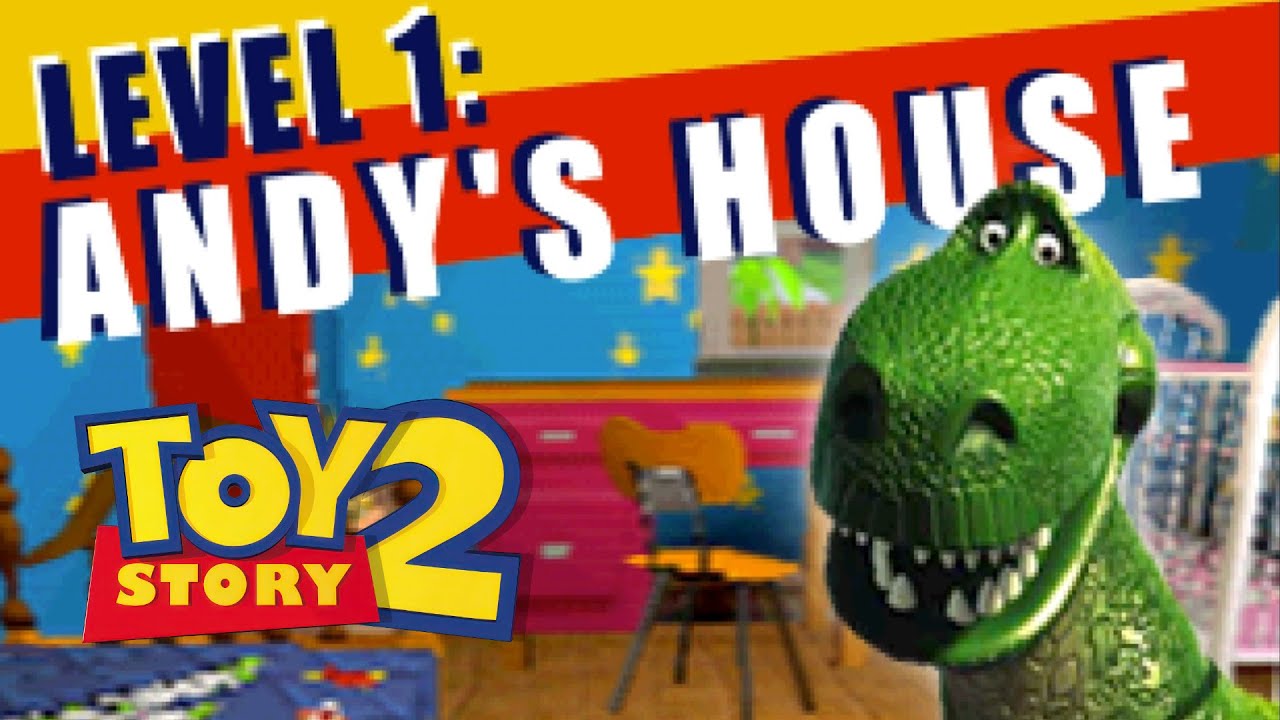 Toy Story 2: Buzz Lightyear to the Rescue! - Level 01 - Andy's House - Walkthrough