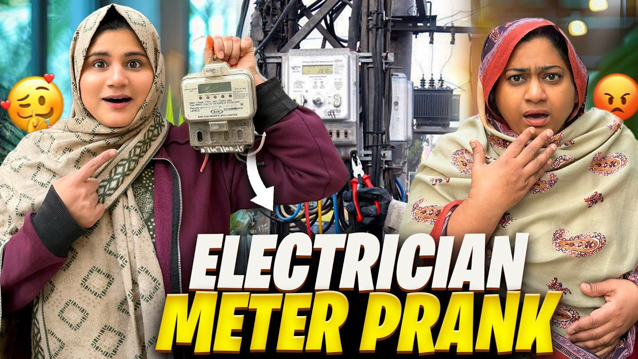 Mama ne bill jama nahi karwaya Electrician Ne Meter Utar Diya😱| Prank on My Mother (Gone Wrong)😭💔 