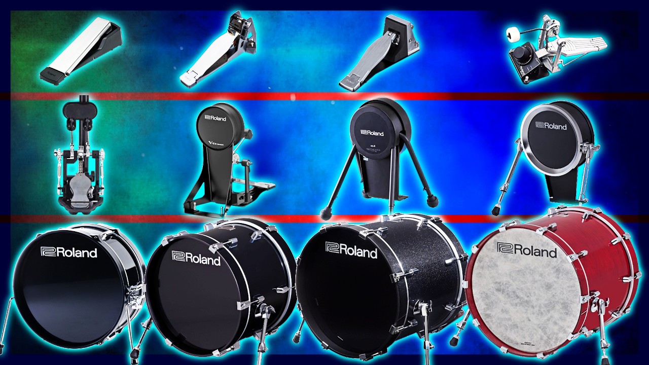 All Of Roland's Kick Drums Compared (2025)