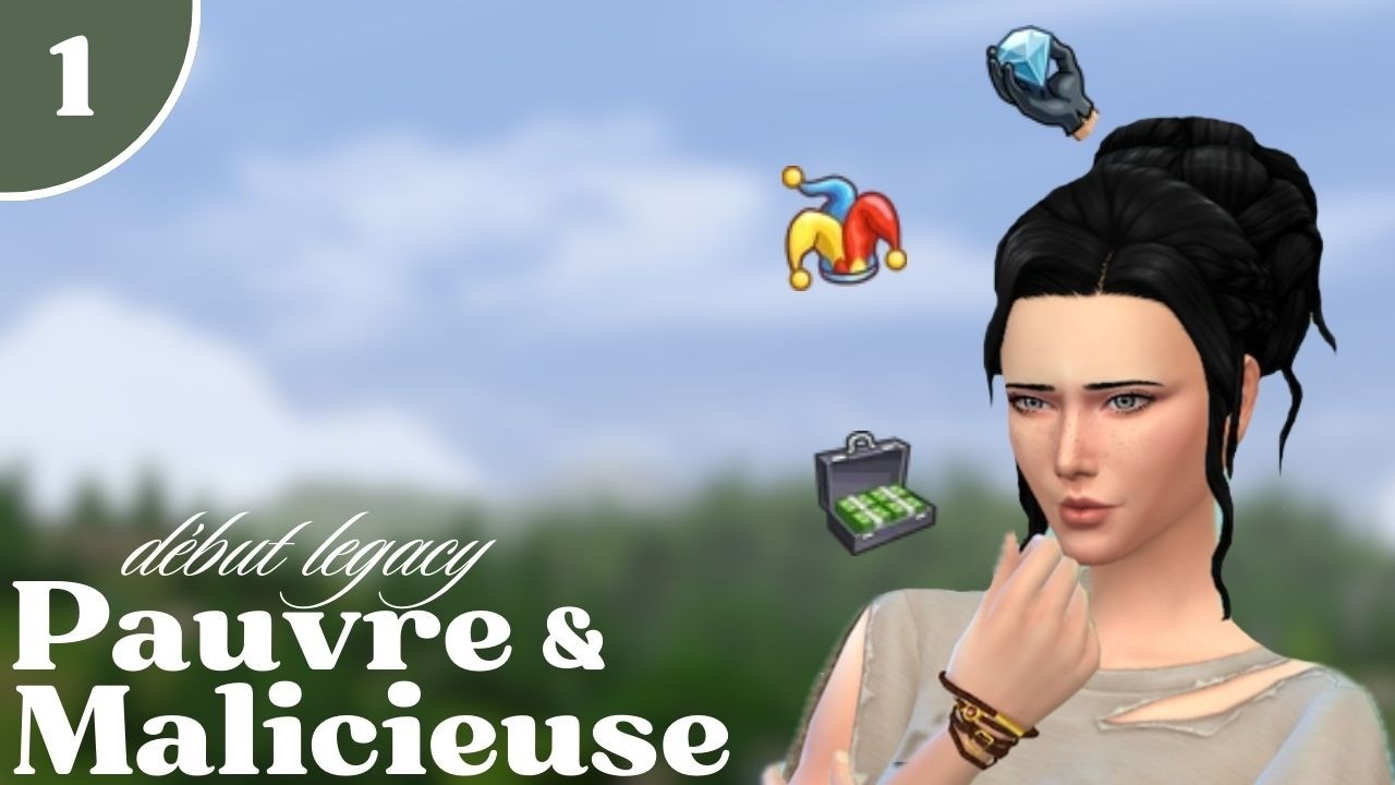 Ma sim vole pour survivre... [Legacy Challenge Sims 4 Occult #1]