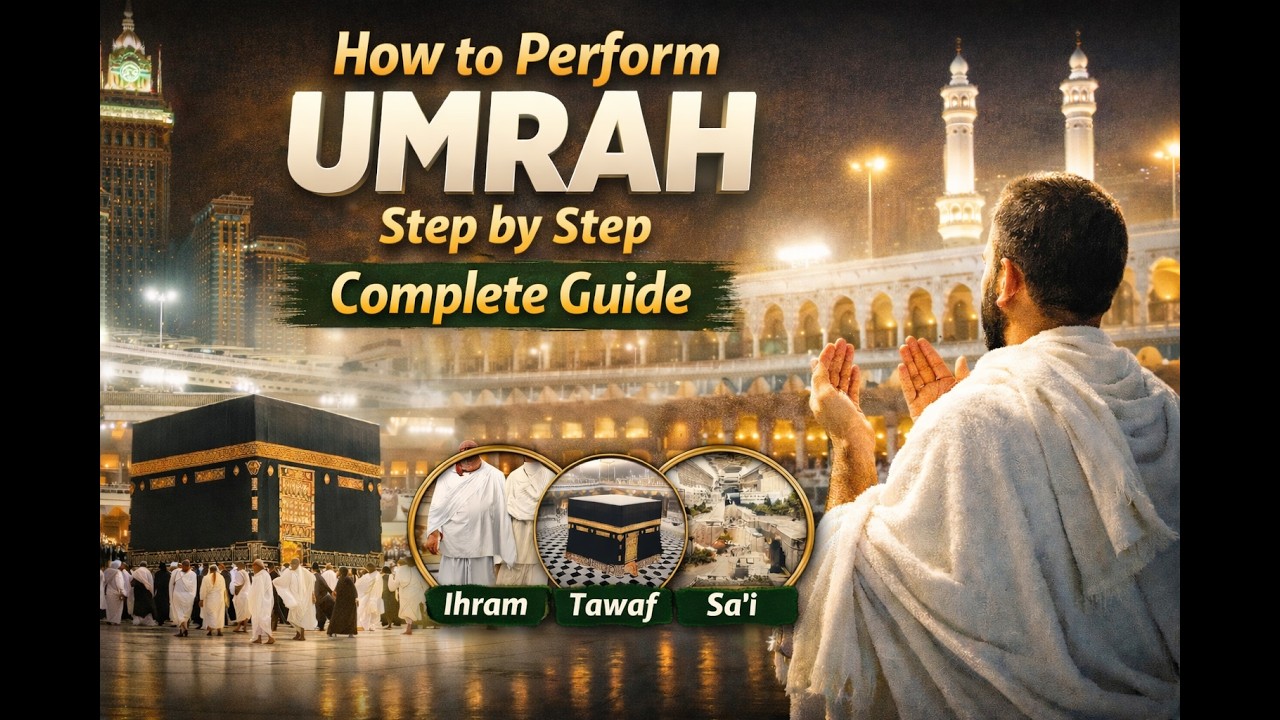 How to Perform Umrah? (Kashmiri Language) | عمرہ کیسے ادا کریں (کشمیر ی زبان میں)