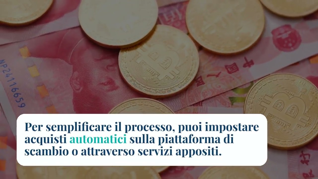 Bitcoin, nozioni base per piano di accumulo #bitcoin