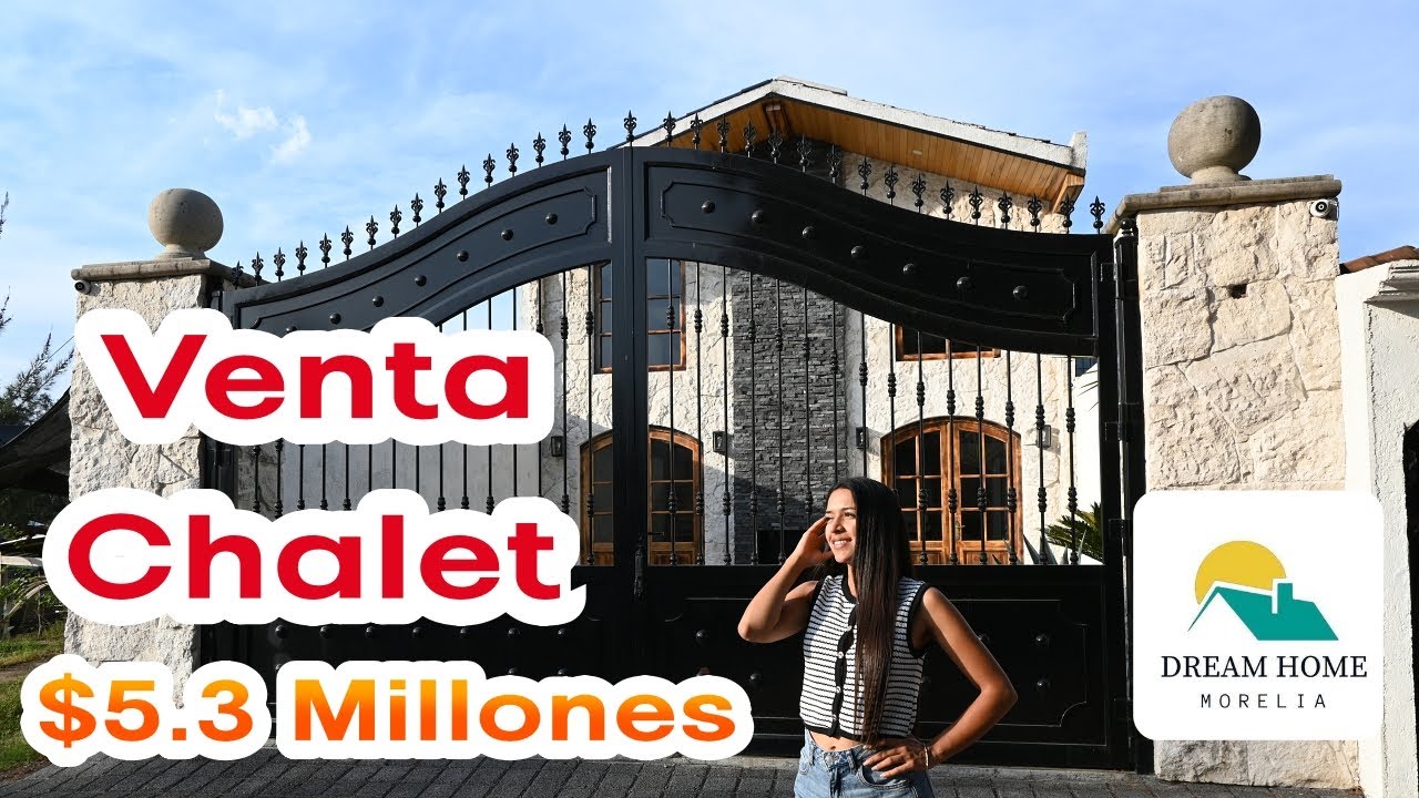 Un Chalet en venta en Morelia, te gustaria vivir muy cercas de la salida a Patzcuaro casa descanso