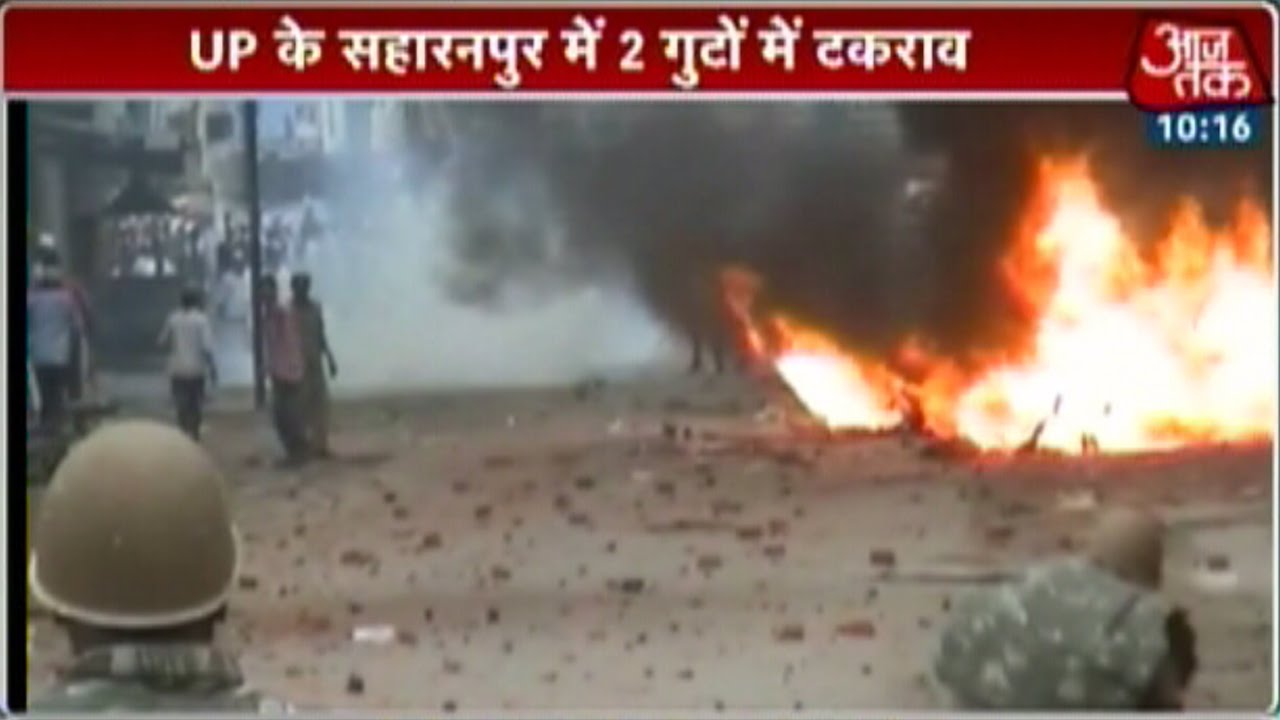 Riot breaks out in Saharanpur; vehicles set aflame
