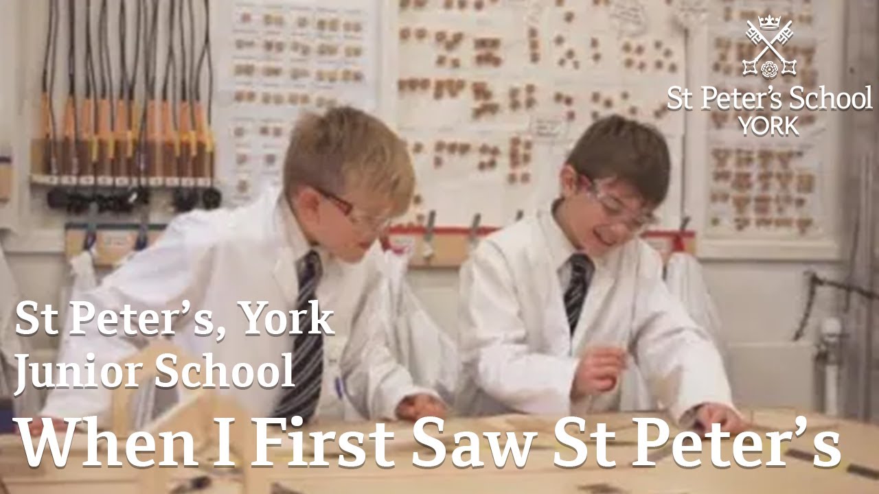 When I First Saw St Peter's | St Peter's School