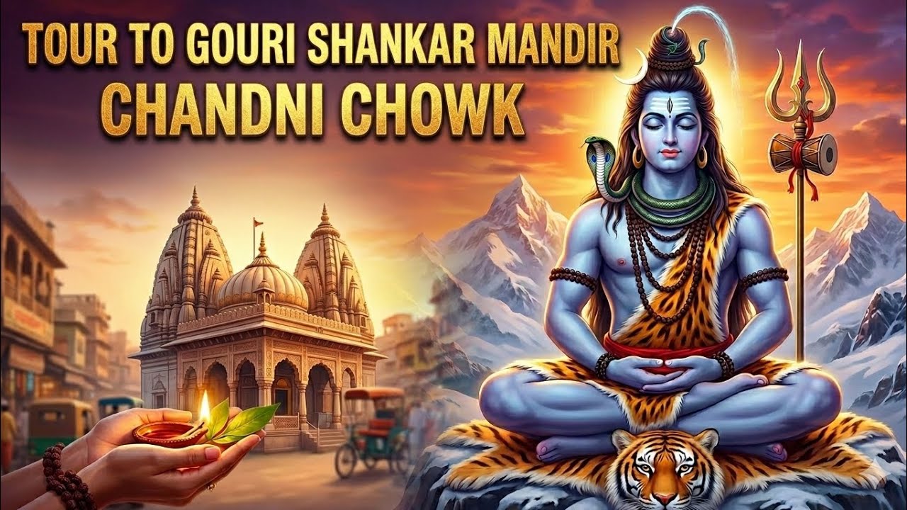 गौरी शंकर मंदिर चांदनी चौक 🔱🕉️