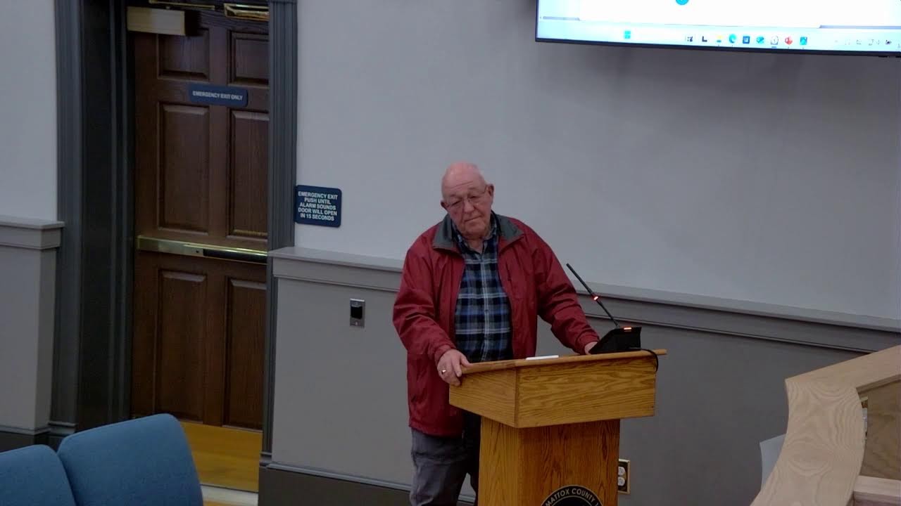 03-16-2026 Appomattox Board of Supervisors Meeting