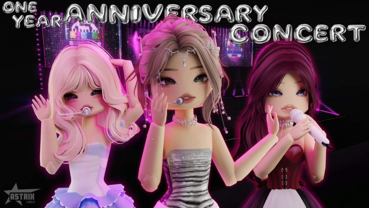 [ASTRIX CONCERT] Celebrating ONE YEAR with ASTRIX | ROBLOX KPOP