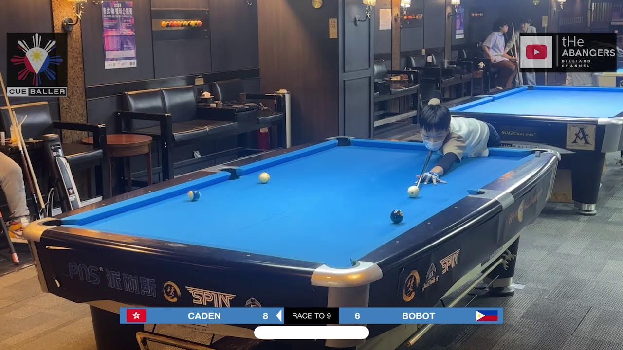 HONG KONG 10-BALL OPEN POOL CHAMPIONSHIP 2025 [CADEN VS BOBOT] RACE TO 9