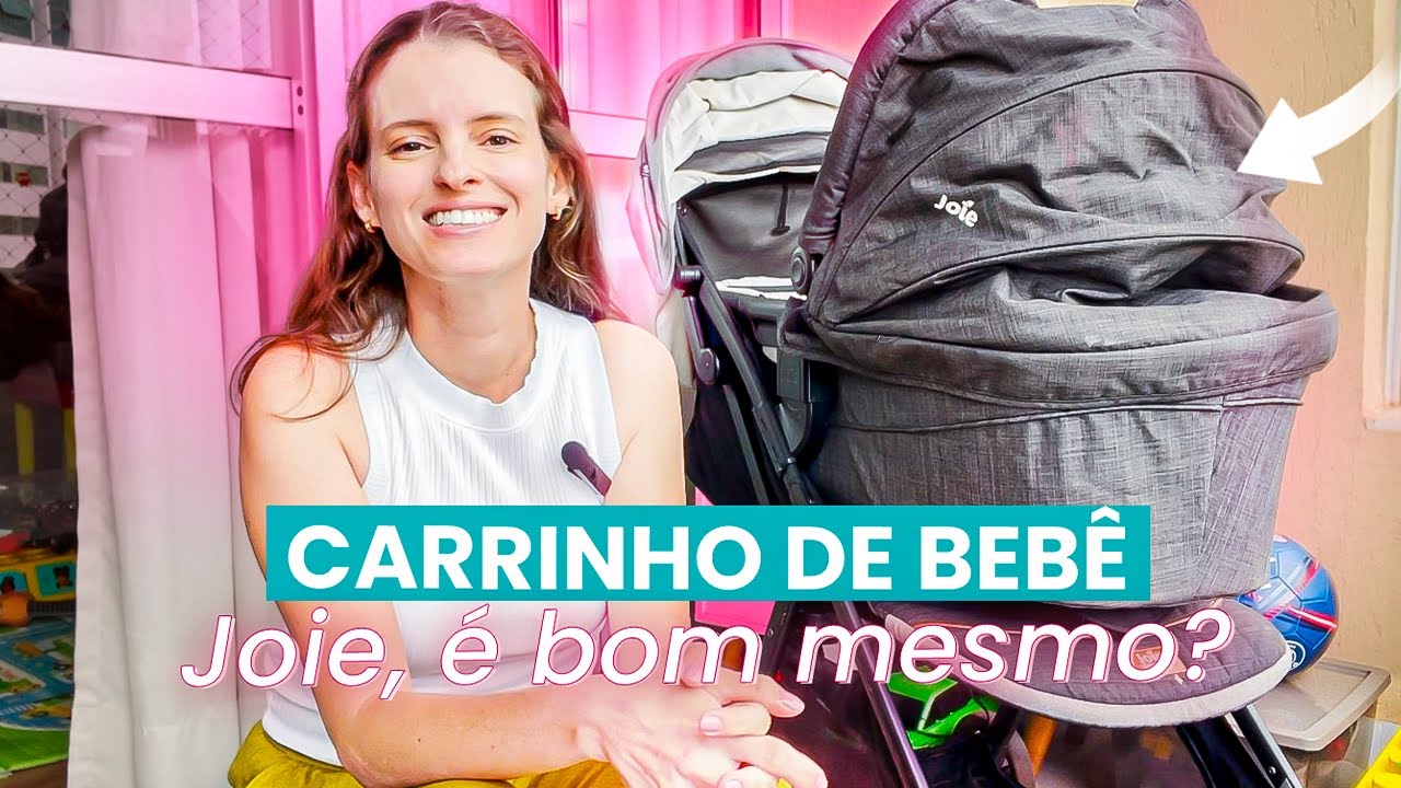 Carrinho Joie Parcel após 1 ano de uso: ainda vale a pena?