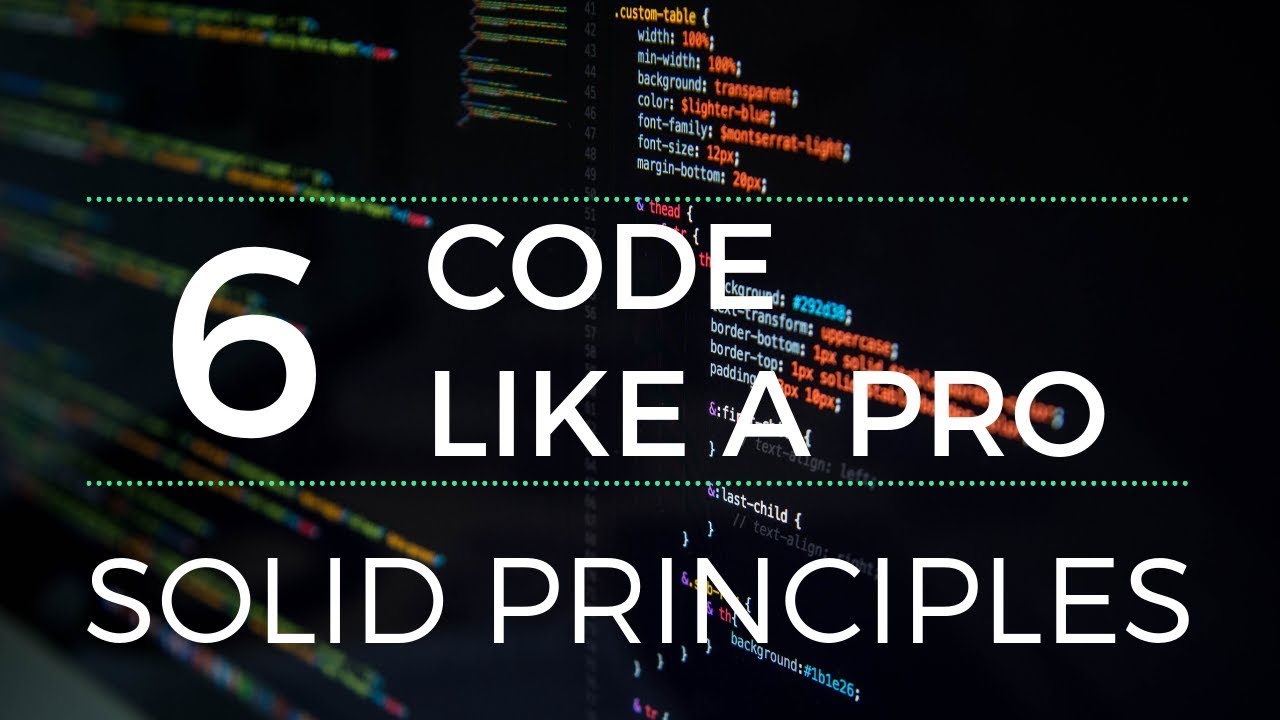 SOLID Principles | Code Like a Pro | How to Write Code Professionally