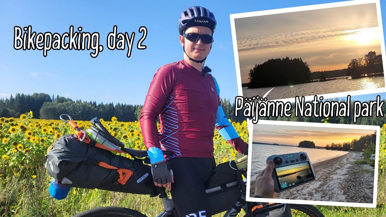 🚴‍♂️ Bikepacking Finland – Day 2: Mäntsälä to Pulkkilanharju 🌻🌊