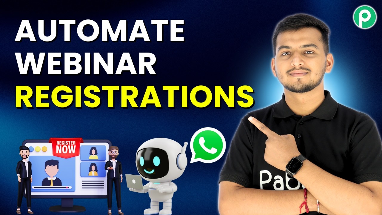 Build a WhatsApp Webinar Registration Bot (Full Setup)