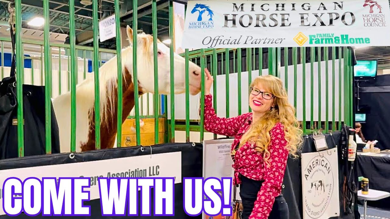 Michigan Horse Expo! Let’s Shop & Look At Horses!