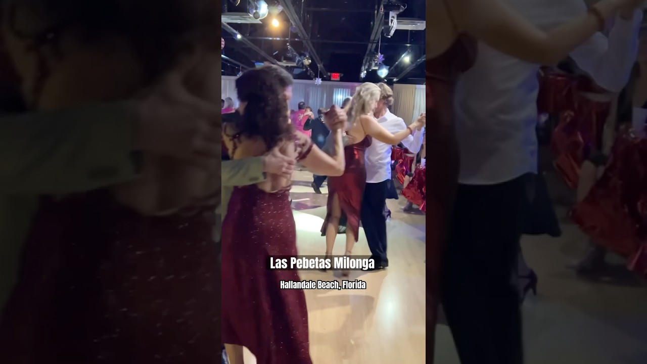 Las Pebetas Milonga since 2017 brings tango Argentino to Hallandale Beach, Florida