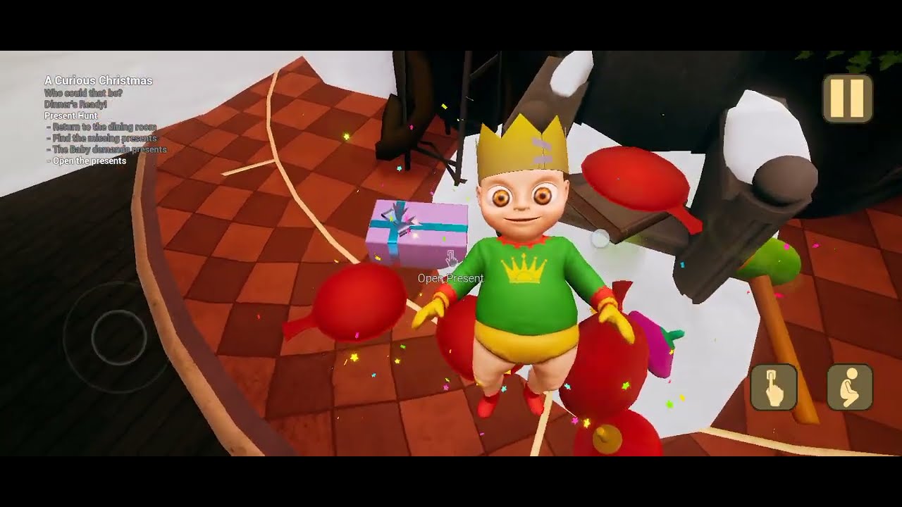 The creepiest game The baby in yellow horror game 