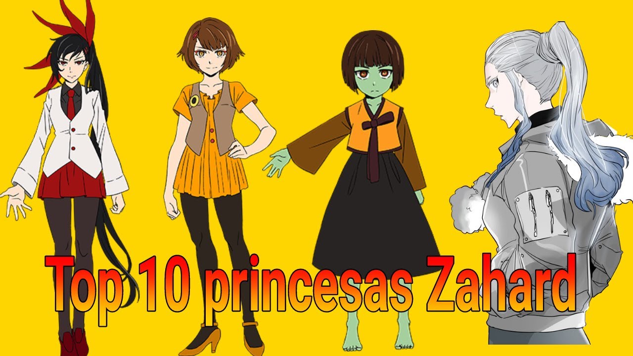 Top 10 princesas Zahard