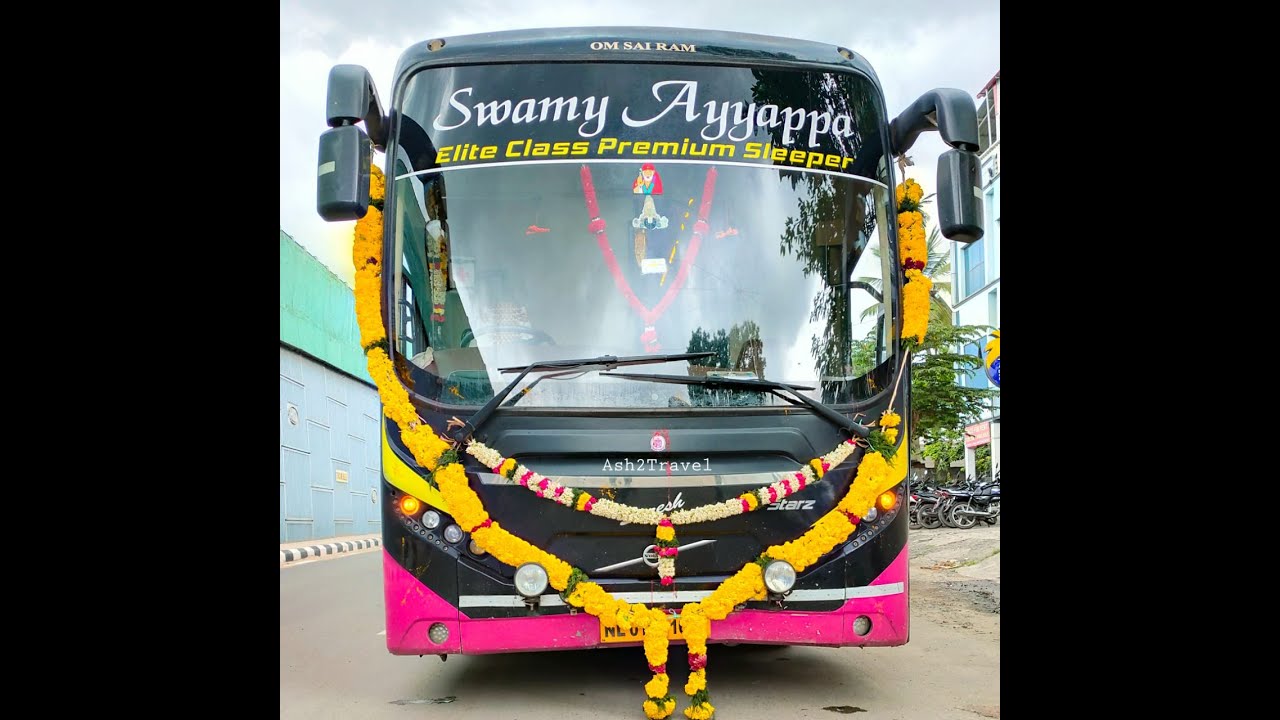 🔥🔥Maiden trip from Coimbatore to Mumbai by Swamy Ayyappa Travels Volvo