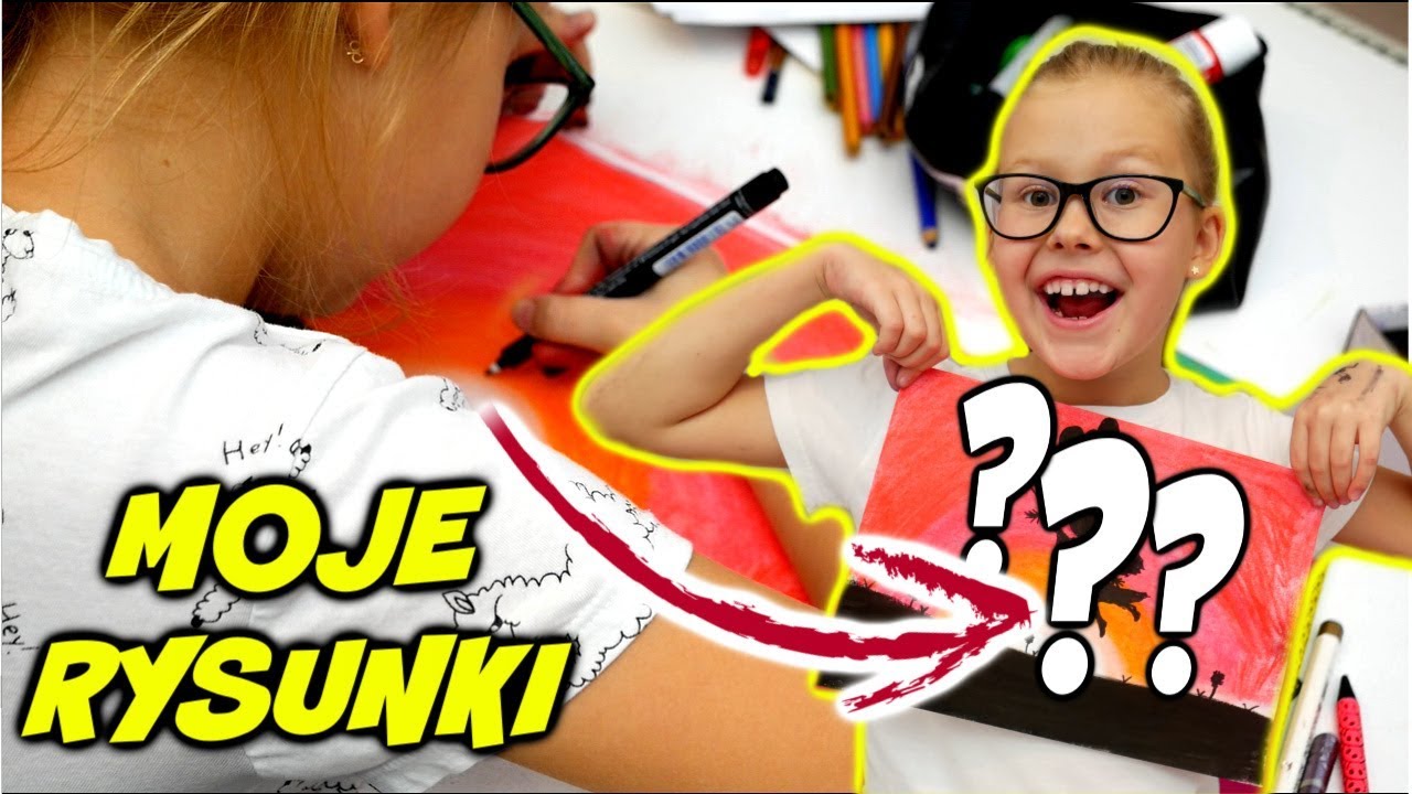 ZOBACZCIE JAK RYSUJĘ // pastele // kredki Olsikowej // nowe rysunki 2018
