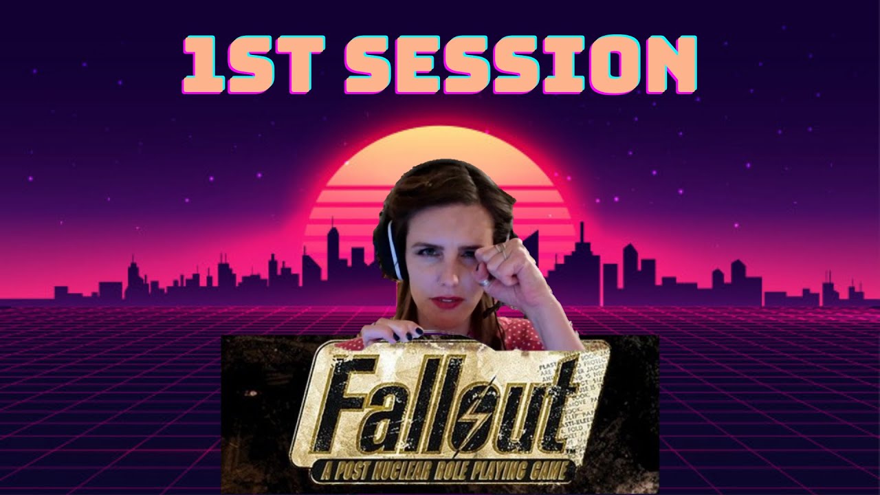 Playing Fallout 1 for the first time: 1st session [VOD]