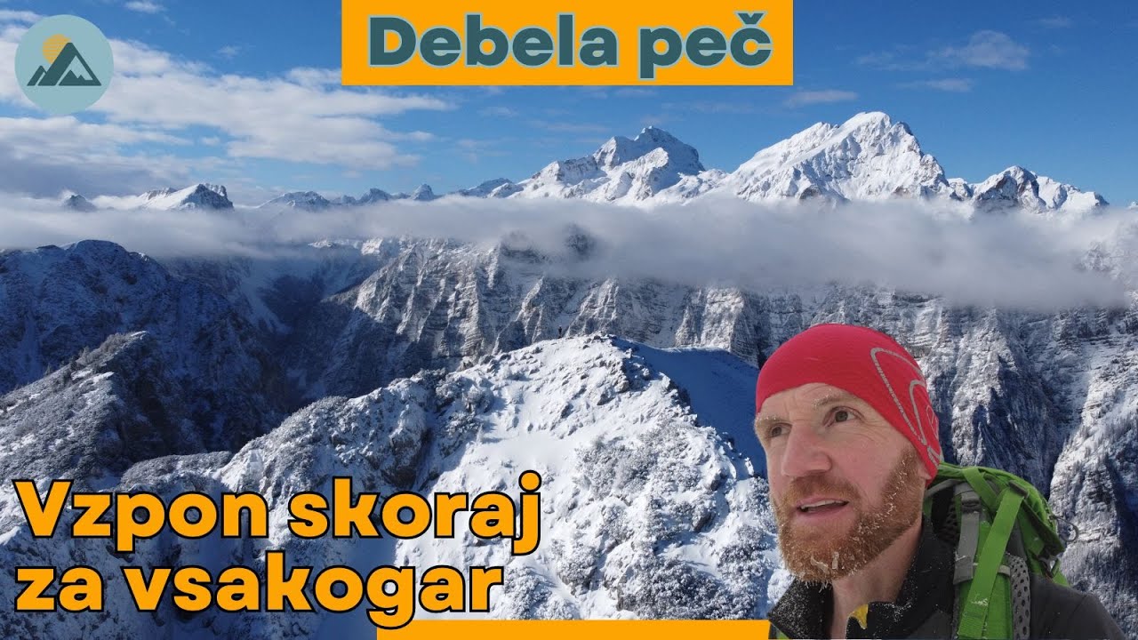 Debela peč 2014m - najbolj vzhoden dvatisočak v Julijskih alpah