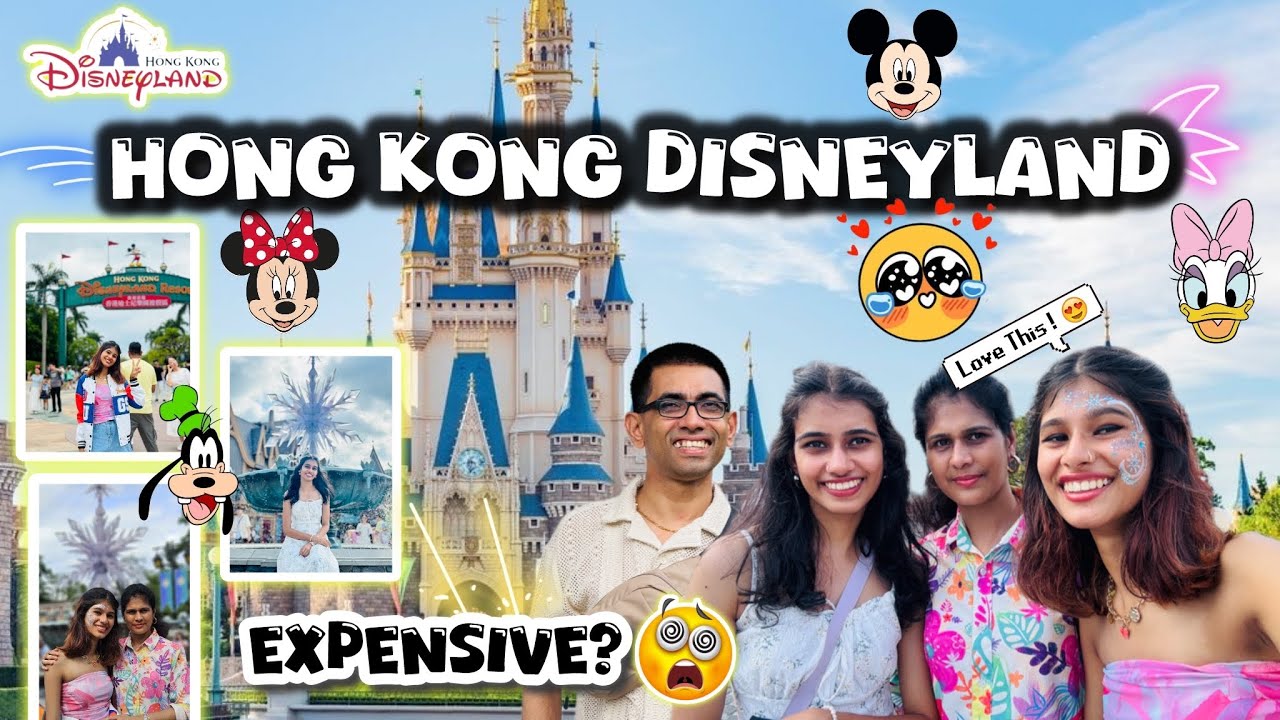 HONG KONG DISNEYLAND WITH FAMILY🧚🏻‍♀️🤩 | Ithrem expensive aano?😱 | thejathangu😉