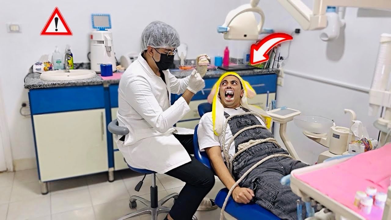 الدكتور الشرير خطف حموده واخد أسنانه كلها😬😂السلسيلي