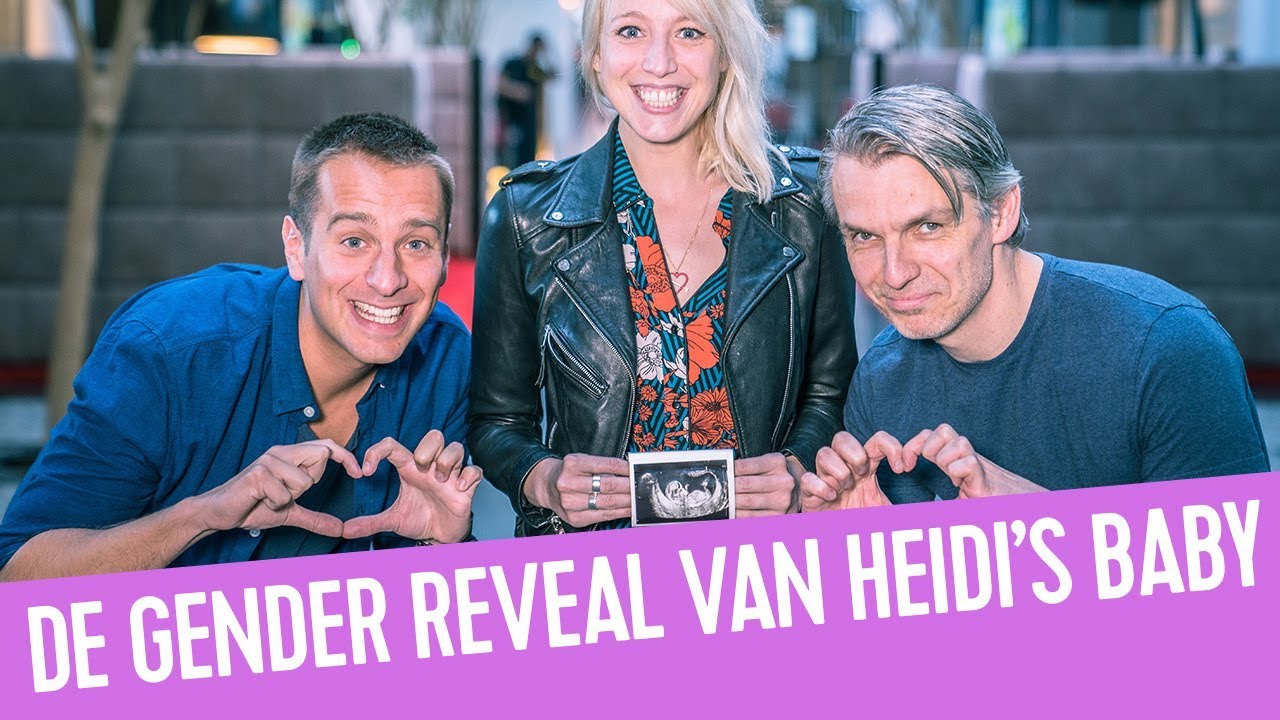De gender reveal van Heidi's baby! | Sam, Heidi & Wim