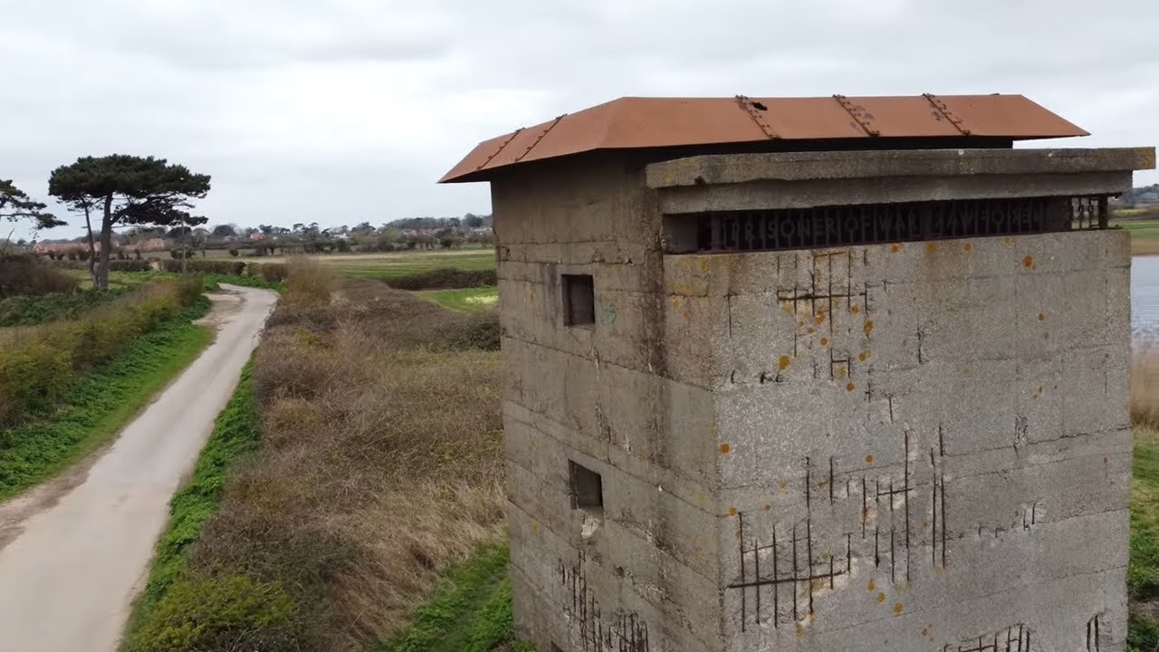 World War 2 defences. East Lane Bawdsey