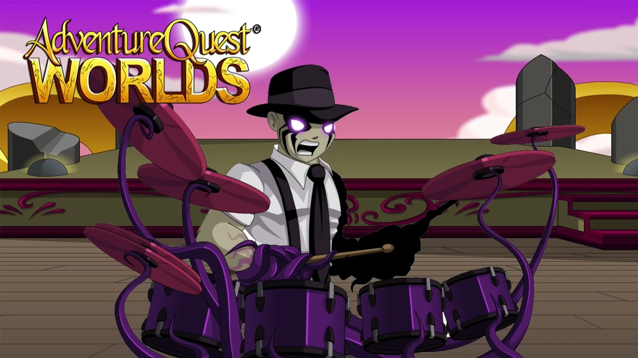 AQW OST - 31 - Junior The Drummer (See Jane Run - One Eyed Doll)