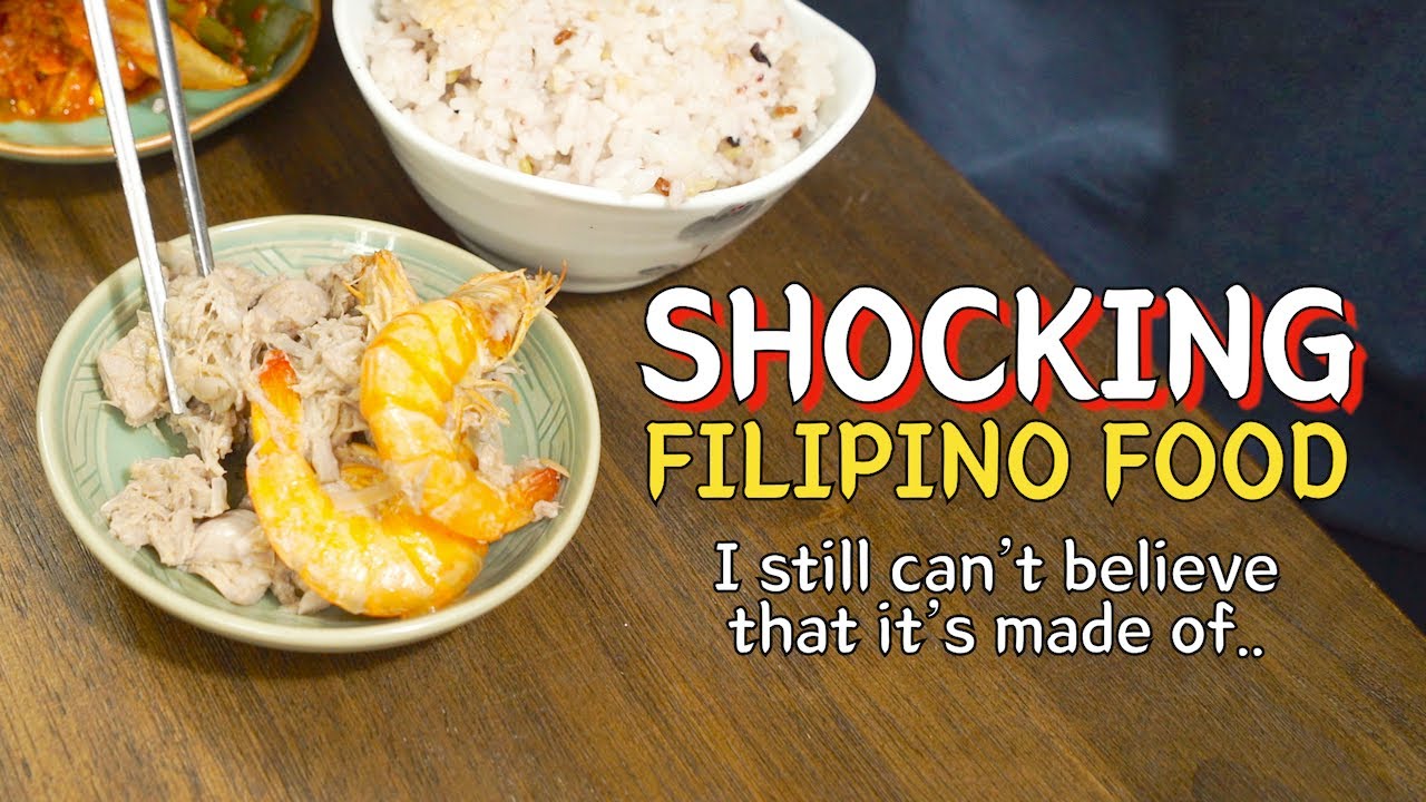 Korean Tries SHOCKING FILIPINO FOOD / Ginataang Langka with Hipon