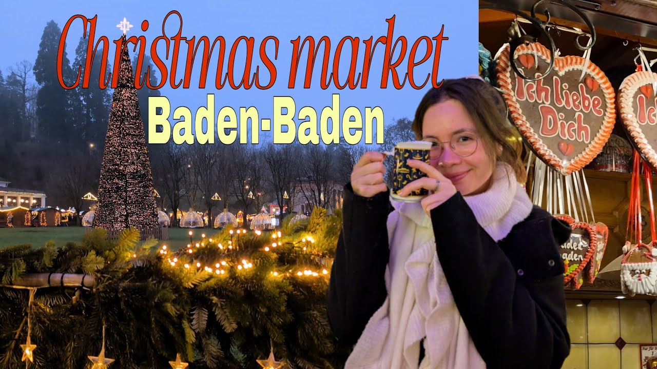 BADEN-BADEN🇩🇪 Christmas market 🎄| Life in Germany 