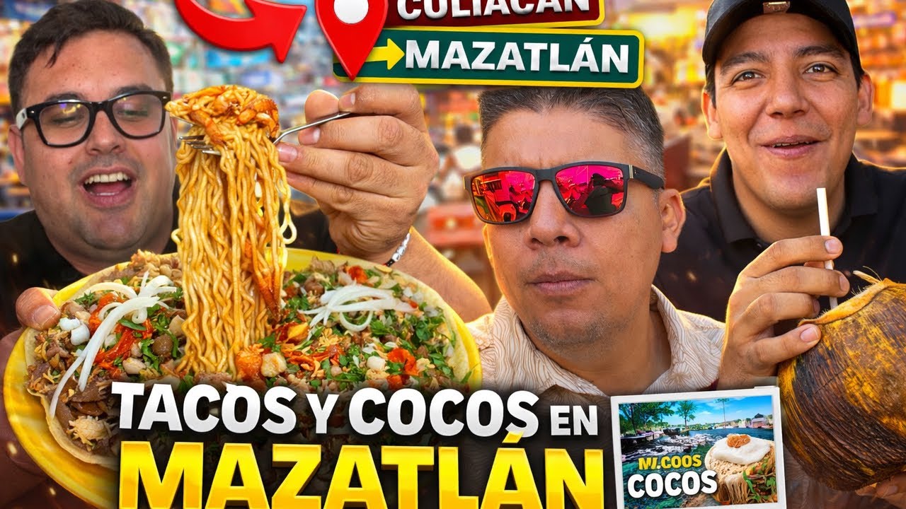 Probamos las CARNITAS estilo Culiacán en Mazatlán | Mercado y comida callejera