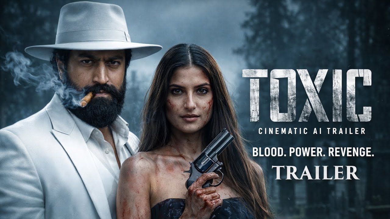 TOXIC (2026) &ndash; Official Concept Trailer | Yash | Tara Sutaria | Geetu Mohandas | AI Fan Made