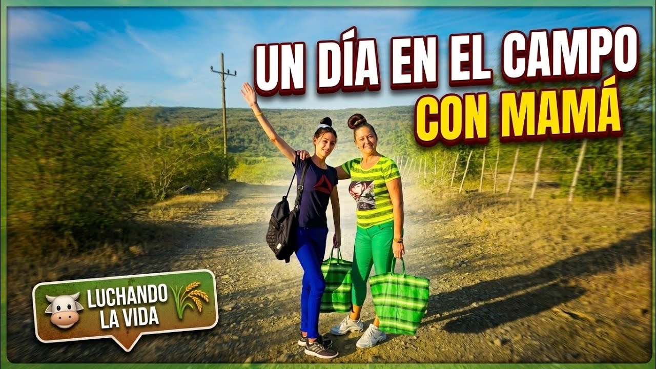 Un día en el campo con Mamá aquí en Cuba 🇨🇺#cuba #cubanosporelmundo #campo #naturaleza 