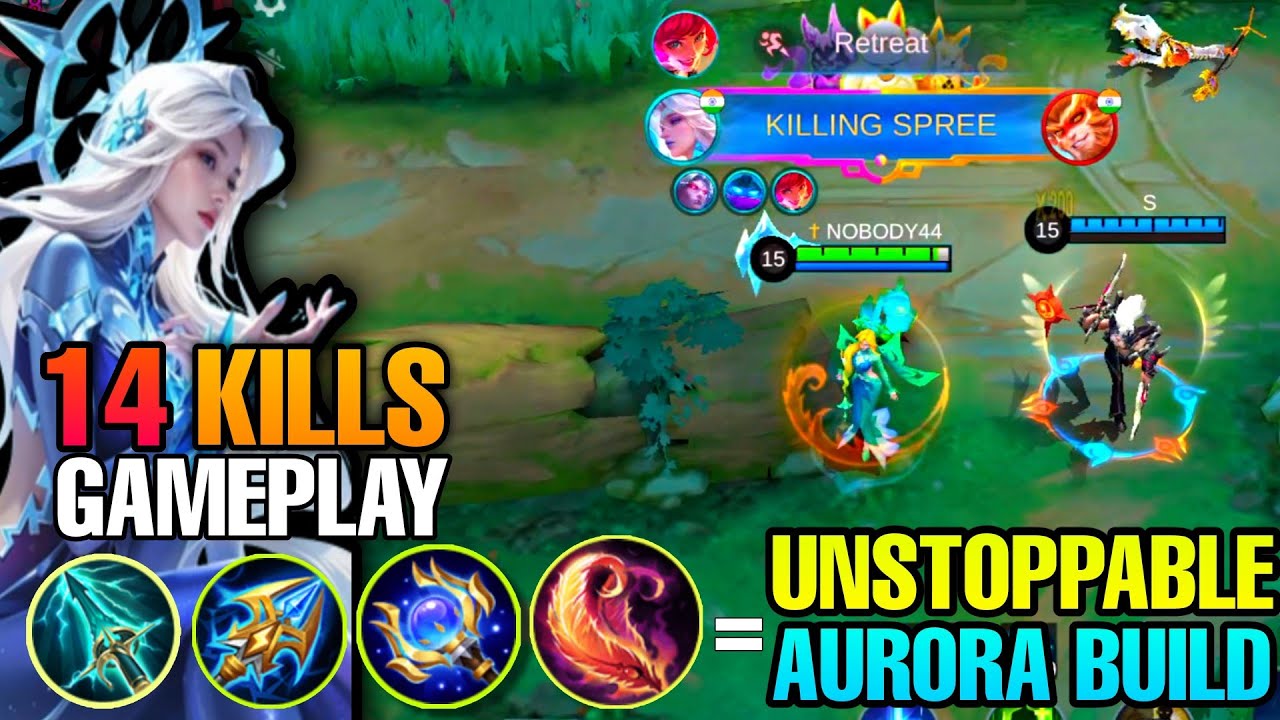 FREEZING BUILD I MVP AURORA I 14 KILLS GAMEPLAY I 