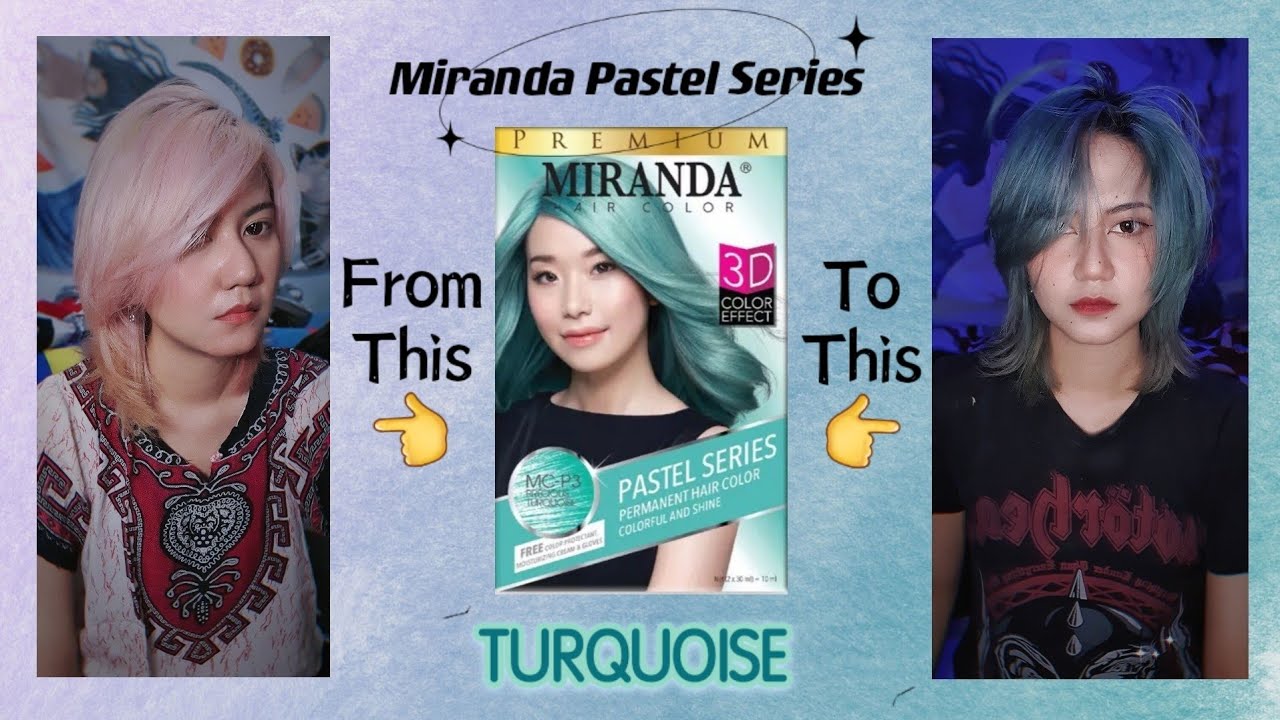 Miranda Hair Color Pastel Series | TURQUOISE