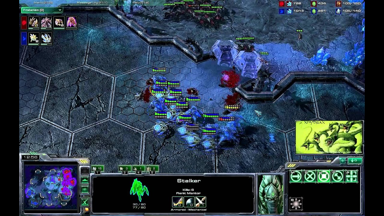 EGIdrA (Z) VS coLMinigun (P) Starcraft 2