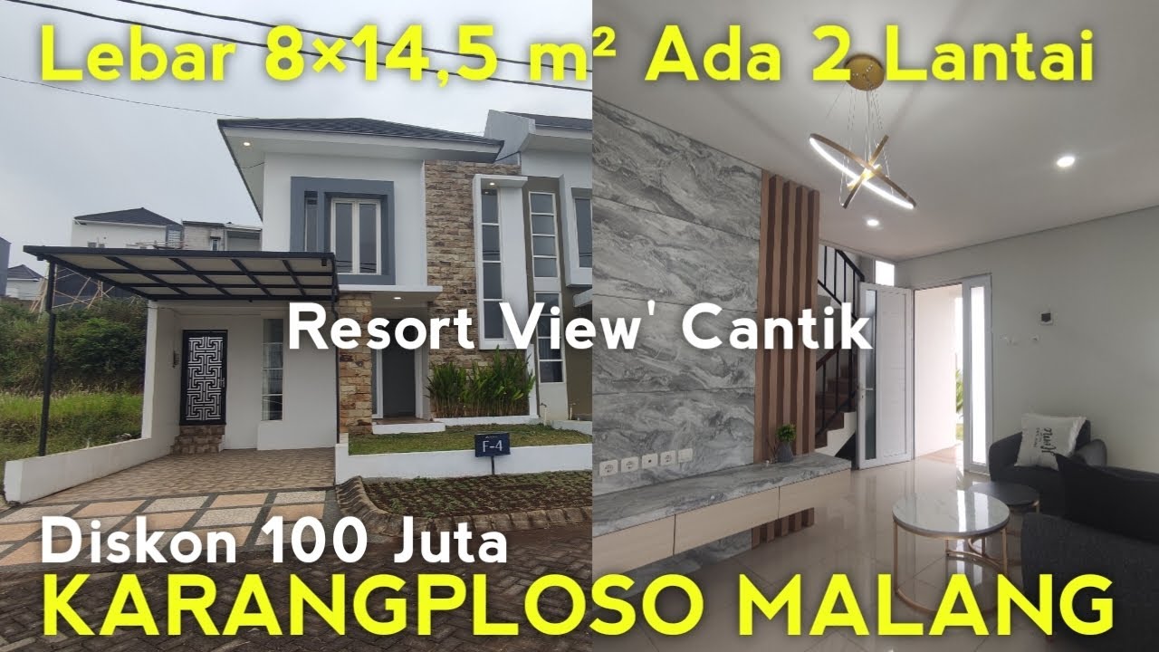PERUMAHAN RESORT UKURAN 8×14,5 Karangploso Malang ‼️Promo Diskon 100 Juta🔥🔥
