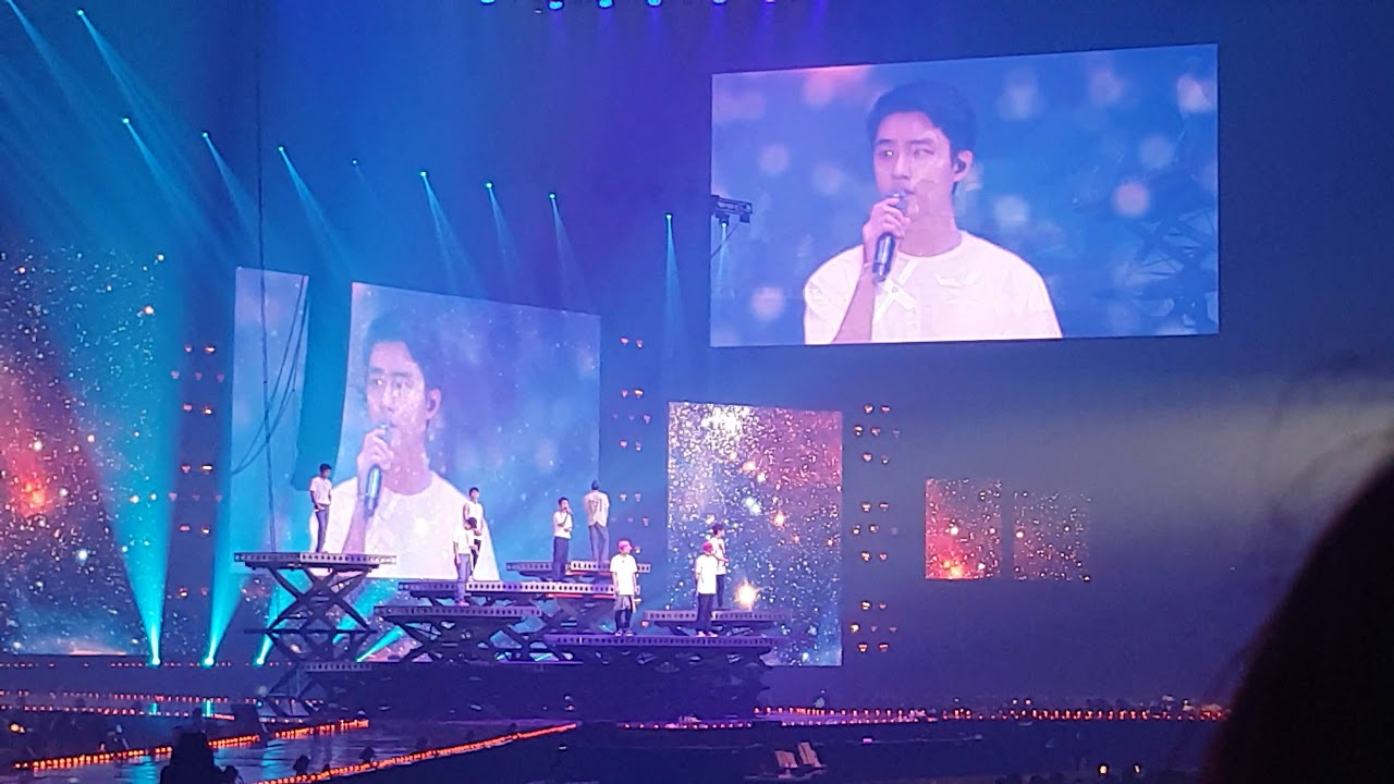 Elyxion dot in Seoul D1 180713 - EXO Universe NEW STAGE! Ending concert
