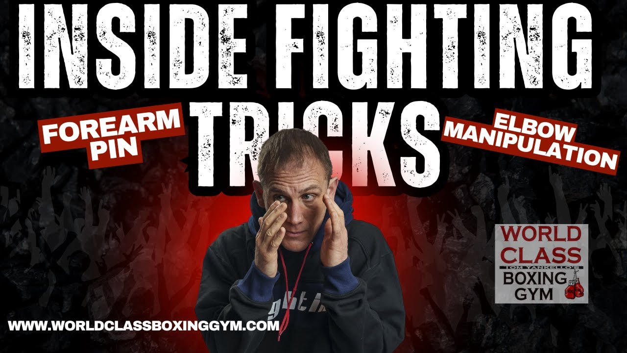 INSIDE FIGHTING TRICK That Shuts Down Counters | Forearm Pin & Elbow Manipulation