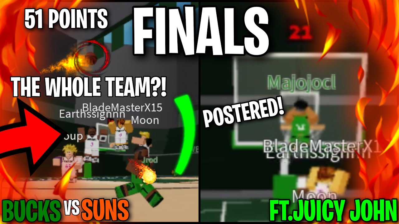 UNSTOPPABLE DUO NBA FINALS IN ROBLOX PHENOM! [ft.Juicy John]