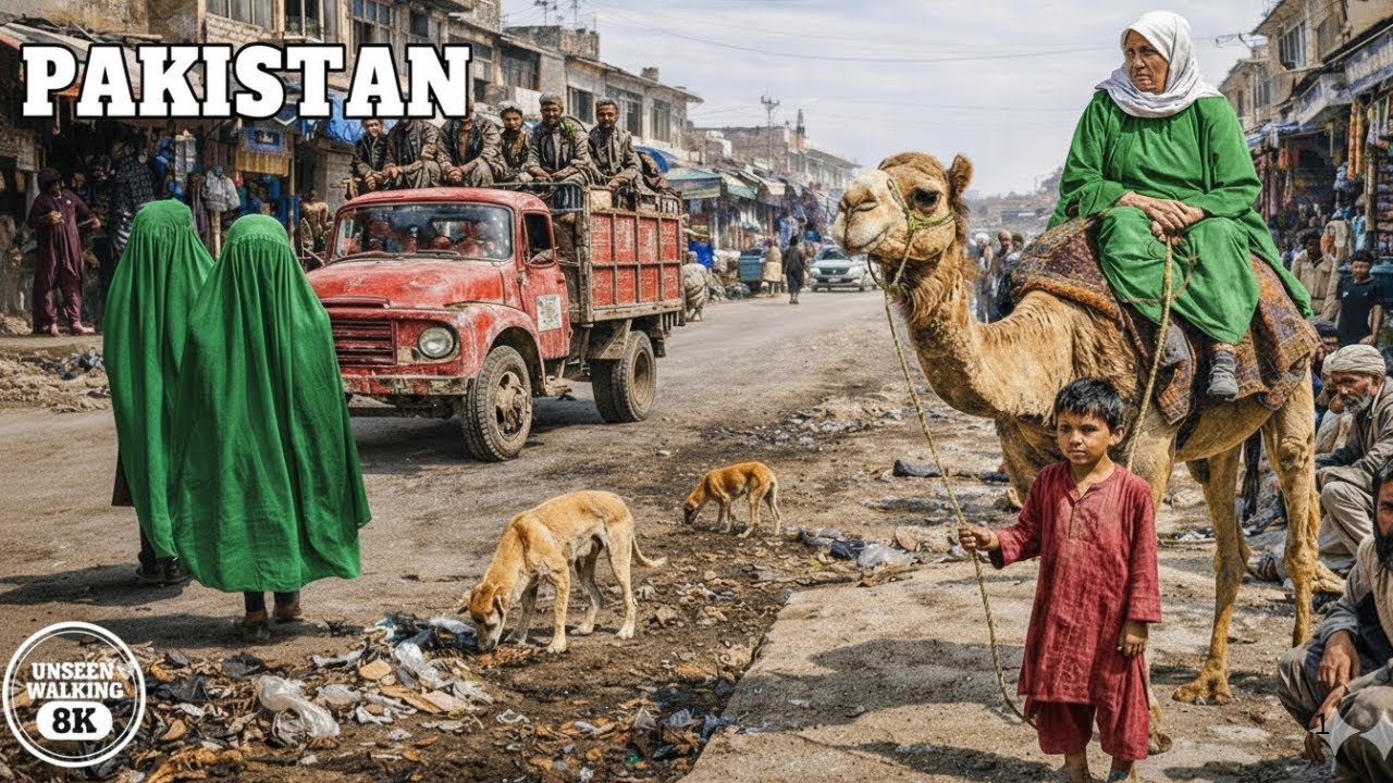 🇵🇰Bannu, Pakistan | 4K Walking Tour | Real Street Life Bannu city