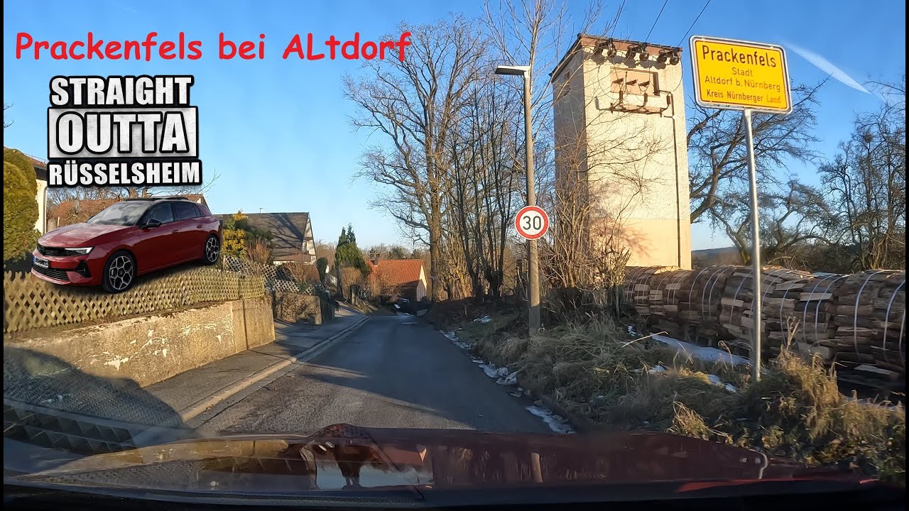 Scenic Drive Prackenfels bei Altdorf